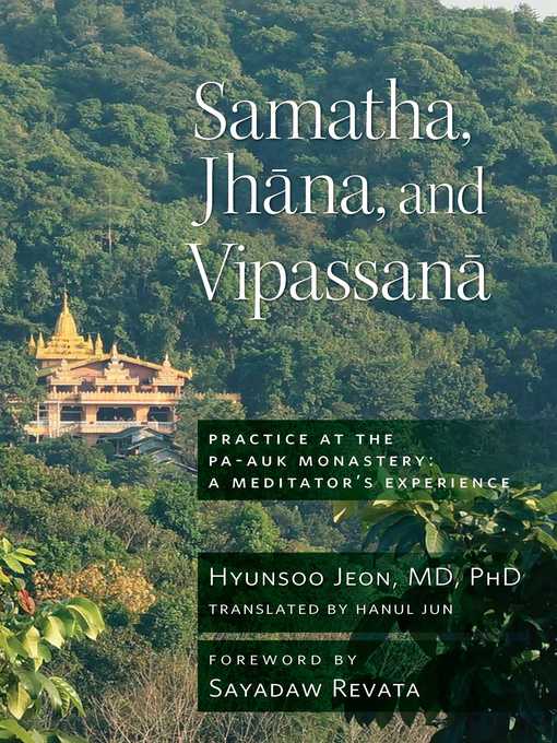Title details for Samatha, Jhana, and Vipassana by Hyun-Soo Jeon - Available